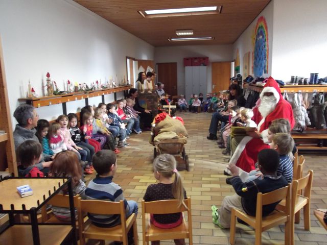 Nikolausfeier - ab diesem Jahr auch mit unserer Krippengruppe
