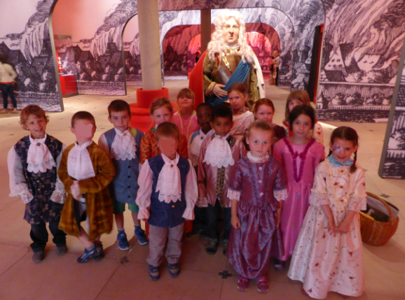 Schulanfängerausflug zu Karl Wilhelm