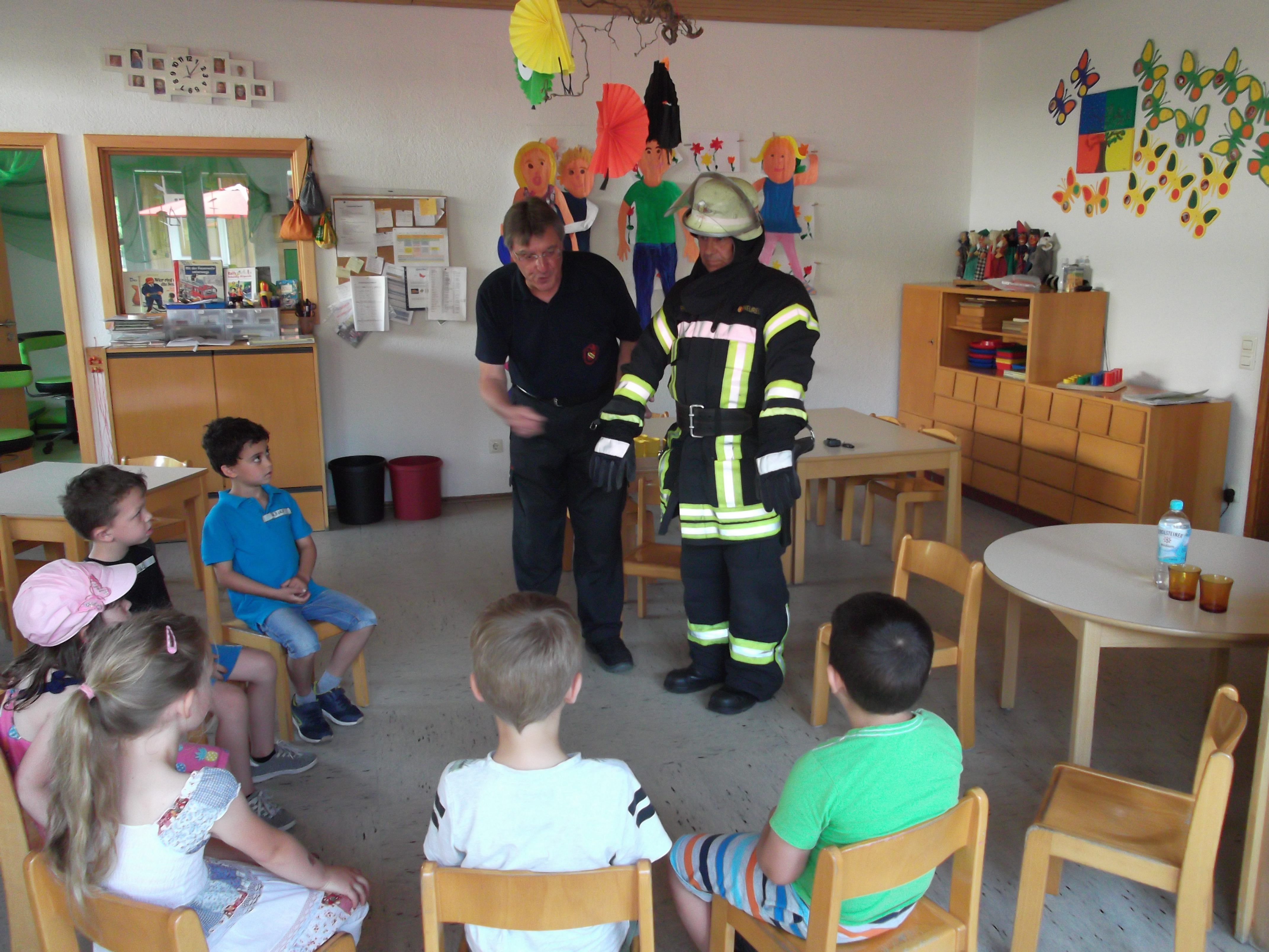 Brandschutzerziehung für die Schulanfänger