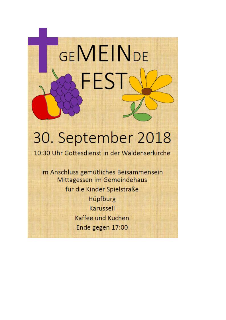 Herzliche Einladung!