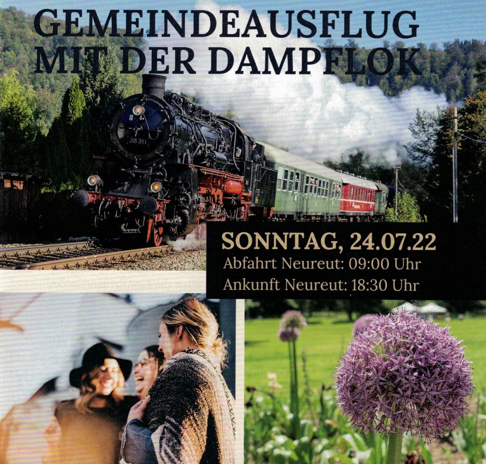 Dampflokfahrt nach Bad Herrenalb