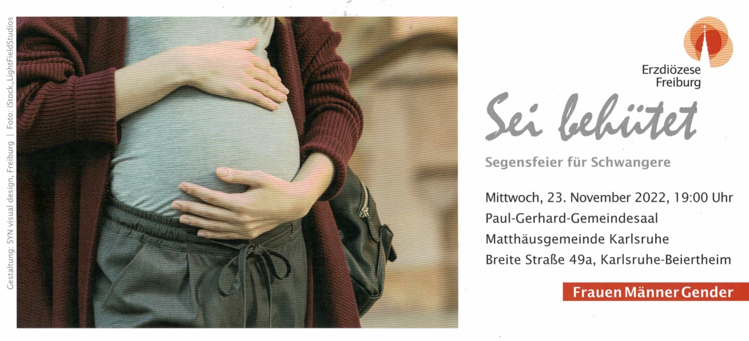 Ökumenische Segensfeier für Schwangere