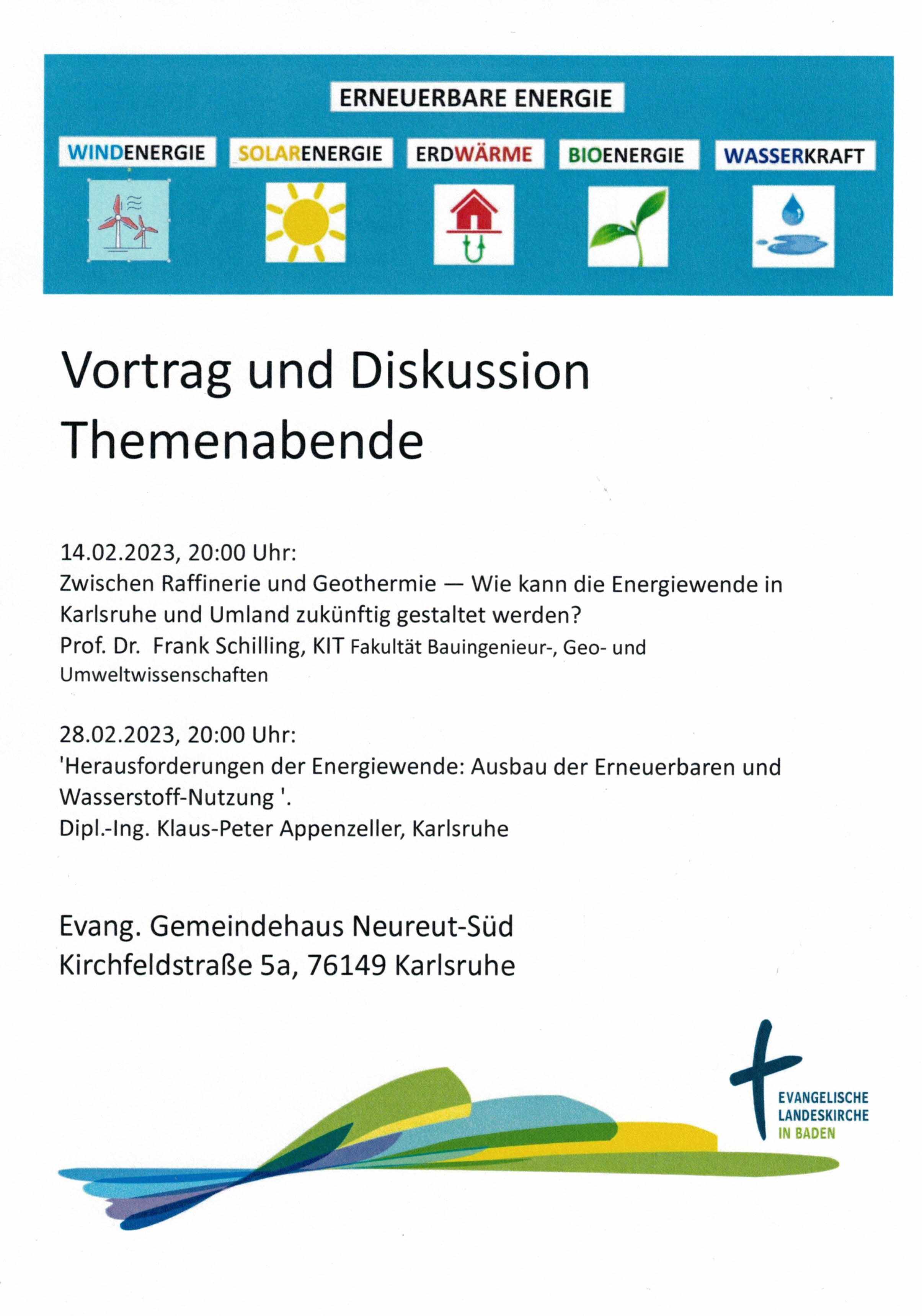 Themenabende zur Energiewende