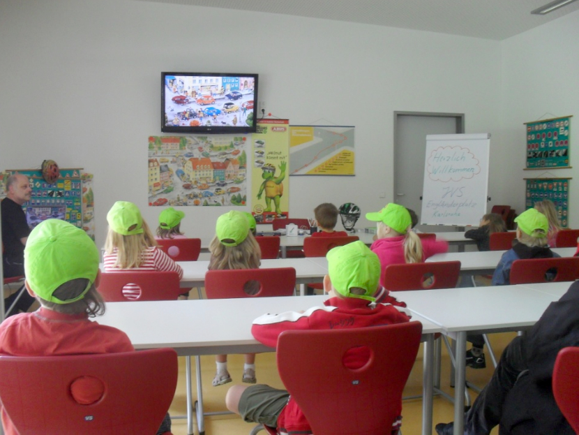 Besuch der Jugendverkehrsschule